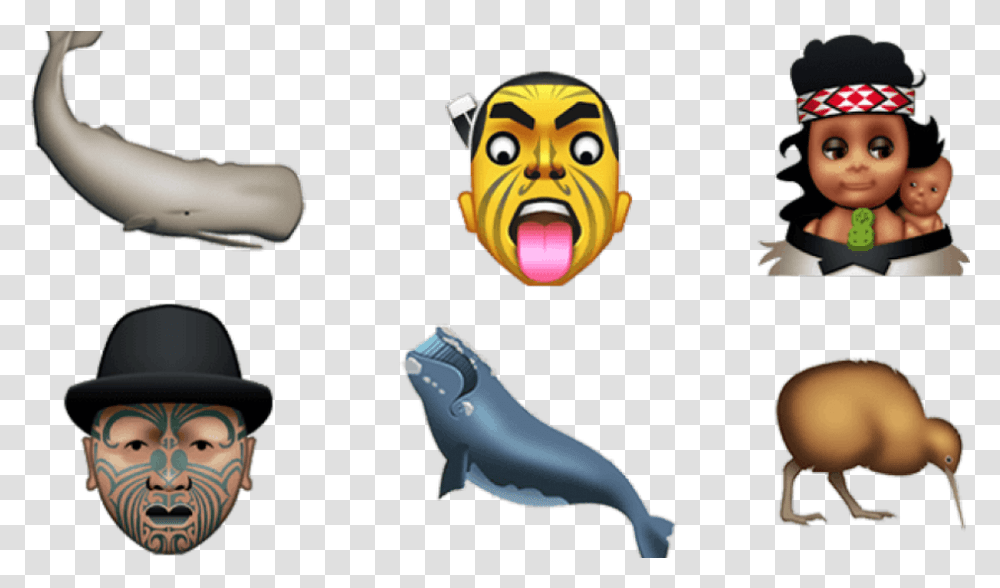 Worlds First Maori Emoji App Animals, Person, Human, Mammal, Doll Transparent Png