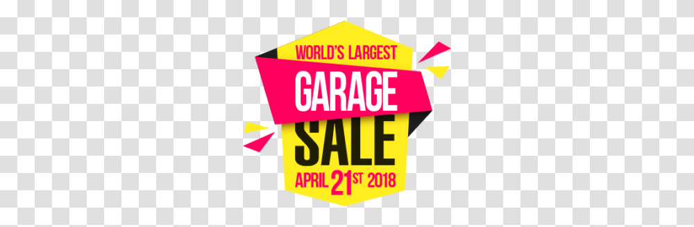Worlds Largest Garage Sale This Saturday, Poster, Advertisement, Paper Transparent Png