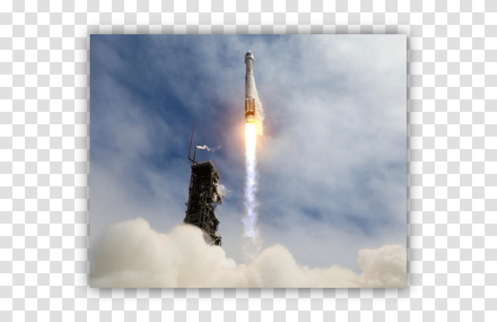 Worldview 3 Launch, Rocket, Vehicle, Transportation, Missile Transparent Png