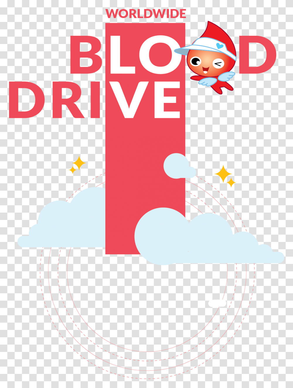 Worldwide Blooddrivelogo2 International Weloveu Foundation Dot, Text, Label, Poster, Advertisement Transparent Png