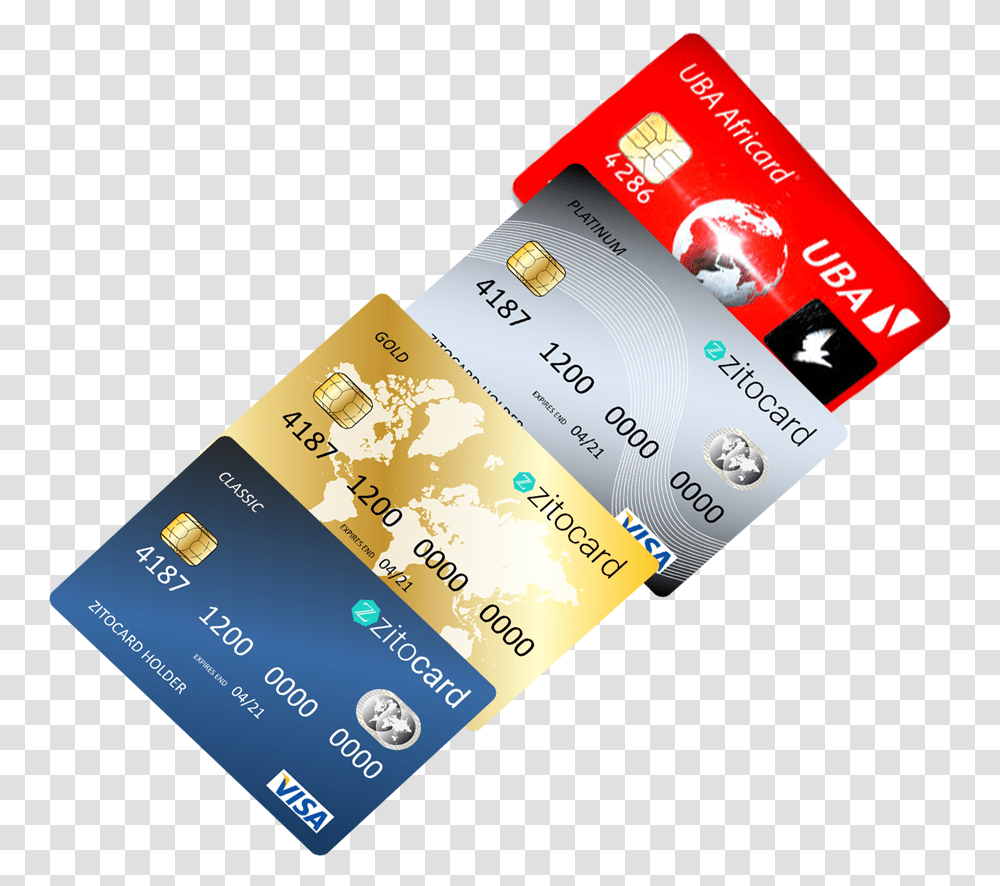 Worldwide Visa Card, Credit Card, Business Card, Paper Transparent Png