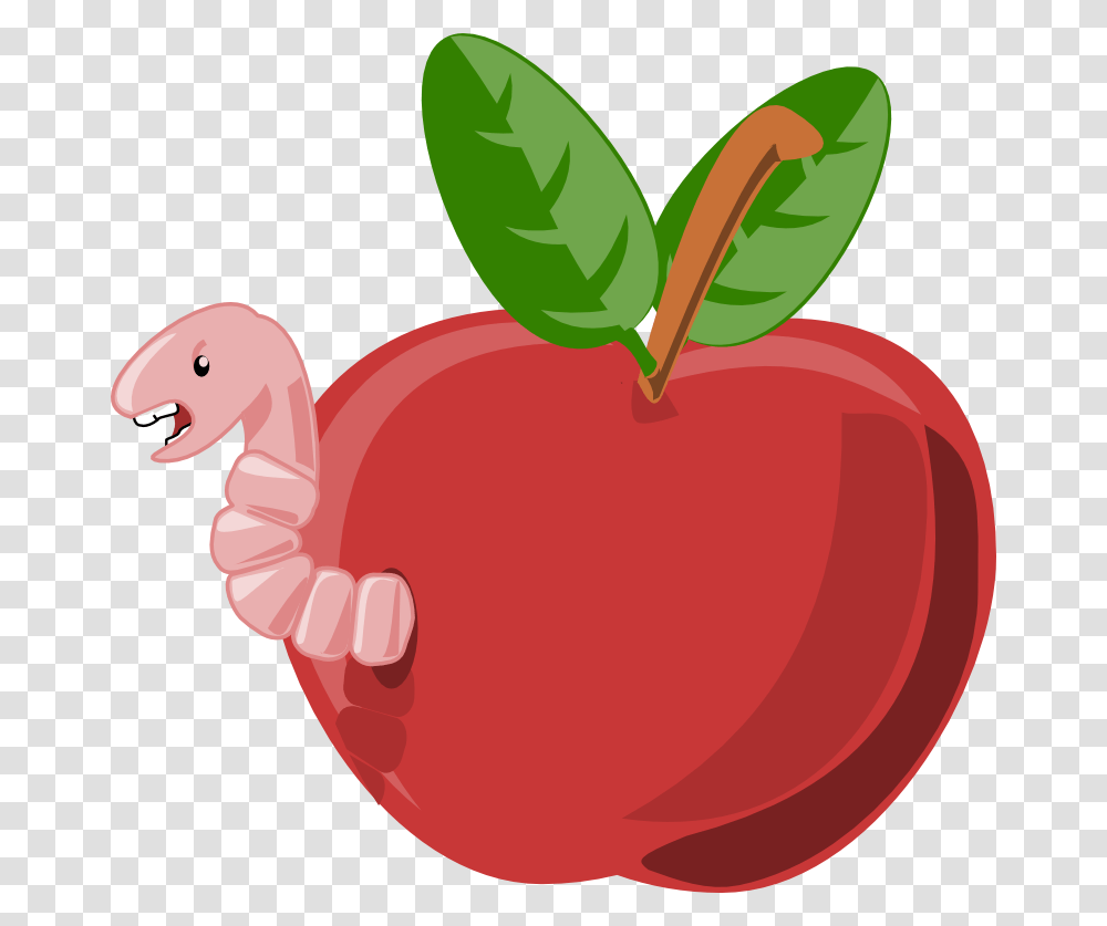 Worm Clipart Long Straight, Plant, Food, Fruit, Label Transparent Png