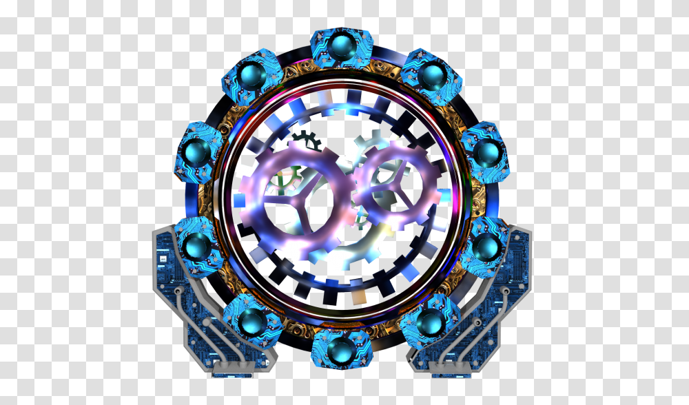 Wormhole Gateway, Wristwatch, Pattern, Fractal, Ornament Transparent Png