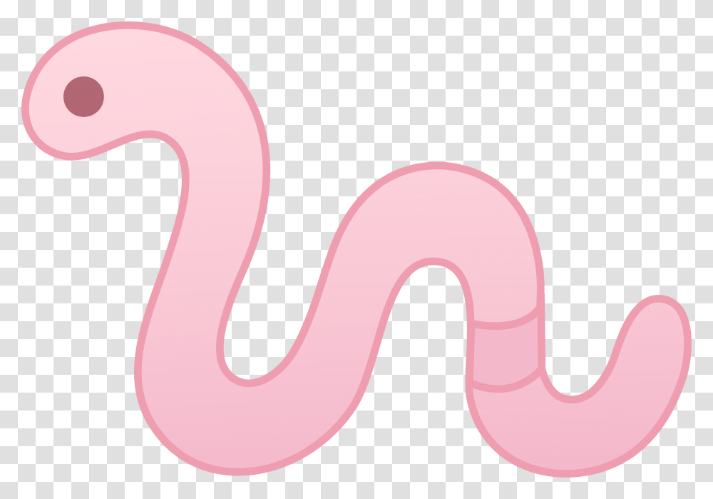 Worms Pink Frames Illustrations Worm Clipart Cute, Label, Stomach, Number Transparent Png