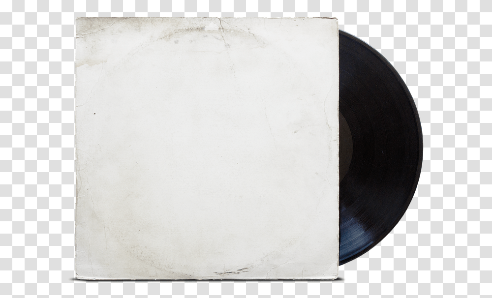 Worn Vinyl Old Paper Design Blank Gramophone Paper, Pottery Transparent Png
