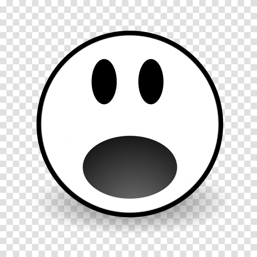 Worried Face Clip Art Black And White Free Coloring Pages, Stencil, Photography Transparent Png