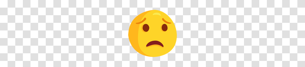 Worried Face Emoji On Messenger, Plant, Pumpkin, Vegetable, Food Transparent Png