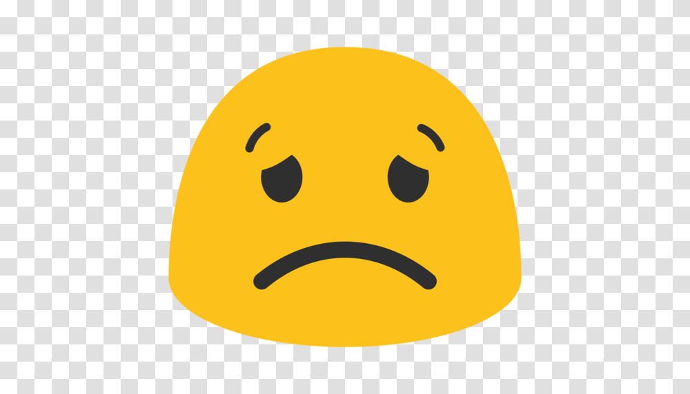 Worried Face Emoji, Tennis Ball, Sport, Sports, Halloween Transparent Png