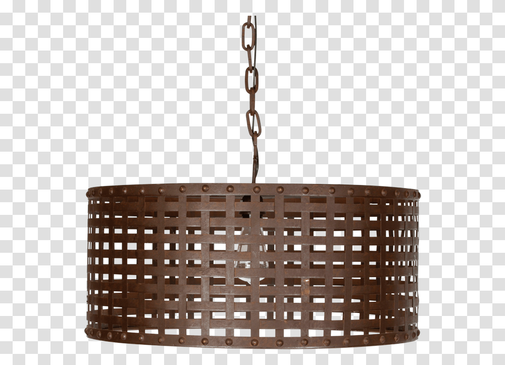 Woven Metal Pendant Chandelier Storage Basket, Rug, Lamp, Ceiling Light Transparent Png