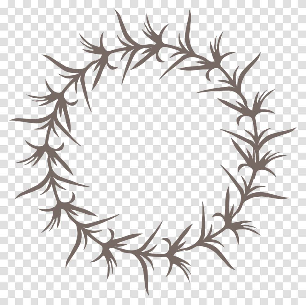 Woven Wreath Flat Vector Free Download Vector, Floral Design, Pattern Transparent Png