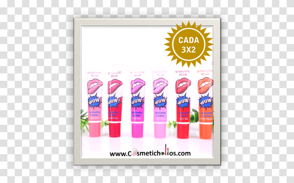 Wow Download Pee Of Lipstick, Cosmetics, Bottle, Toothpaste Transparent Png