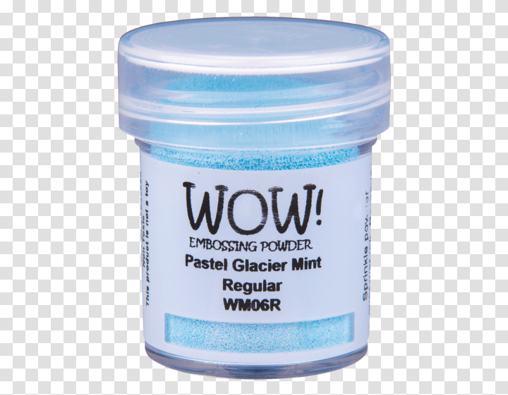 Wow Embossing Glitter Pastel Glacier Mint Cosmetics, Milk, Beverage, Drink, Food Transparent Png
