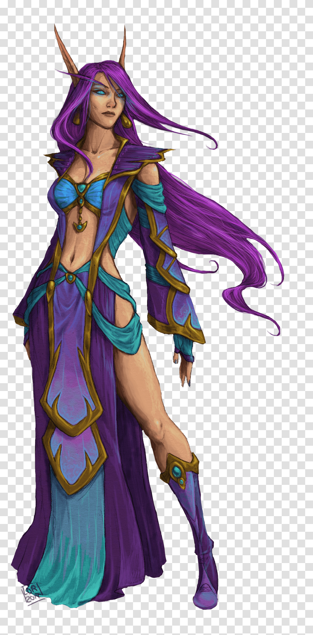 Wow Female Mage Mage Costumes For Women Transparent Png