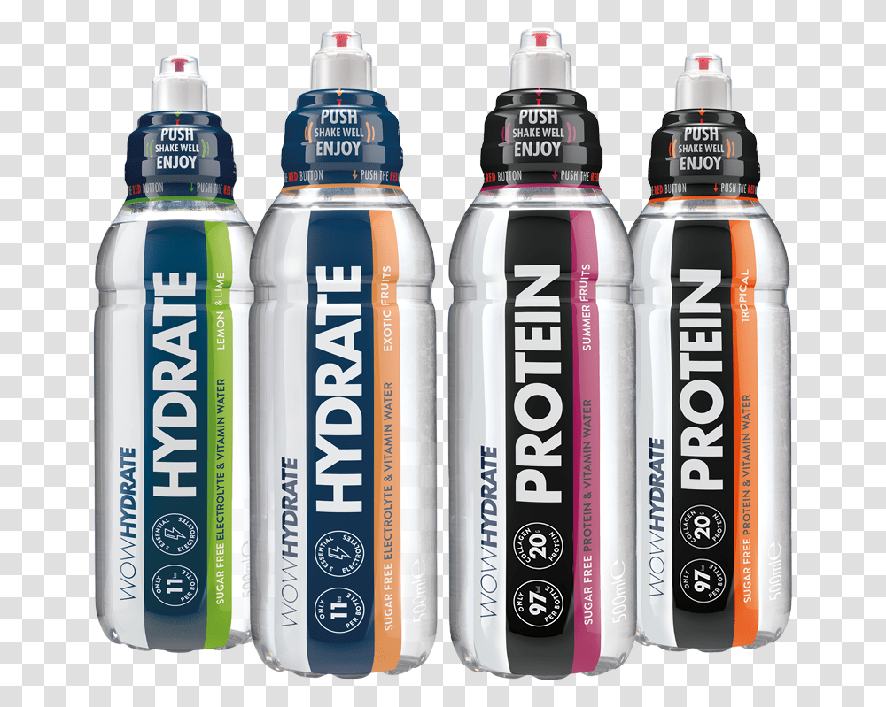 Wow Hydrate Protein Water, Tin, Can, Spray Can, Aluminium Transparent Png