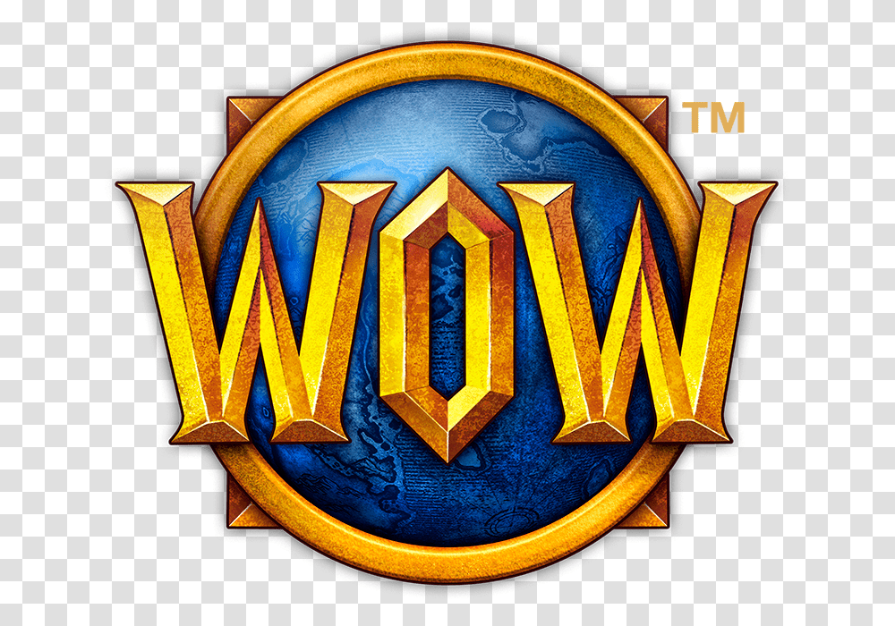 Wow Logo Emblem, Trademark, Armor Transparent Png