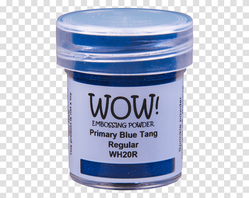 Wow Primary Blue Tang Cosmetics, Milk, Beverage, Drink, Paint Container Transparent Png