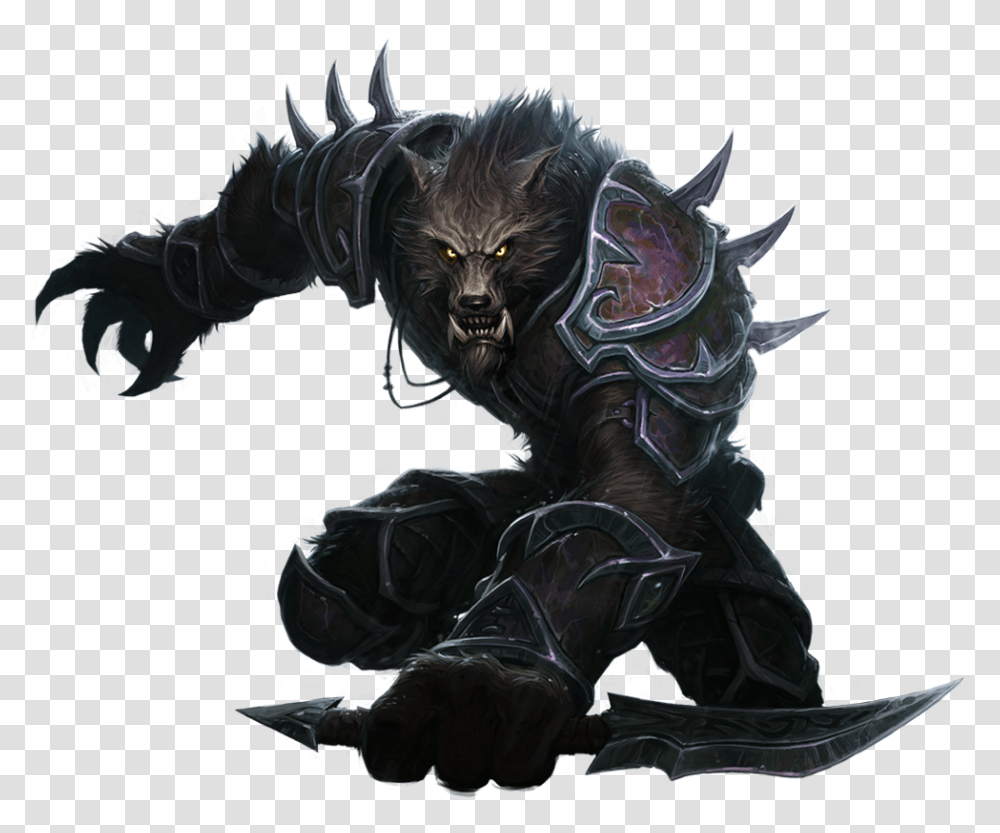 Wow Rogue World Of Warcraft Worgen, Person, Human, Dragon, Alien Transparent Png
