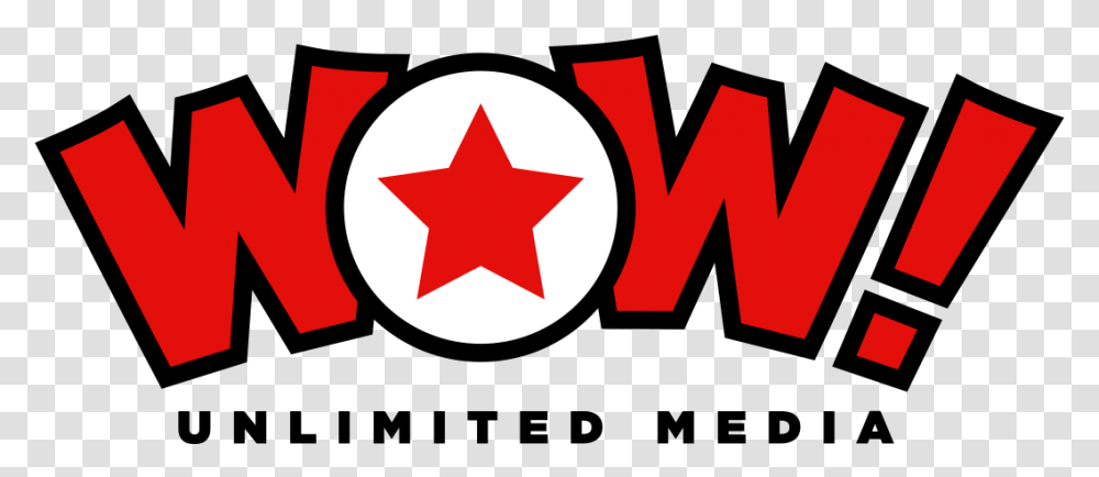 Wow Unlimited Media Logo, Star Symbol, Trademark Transparent Png