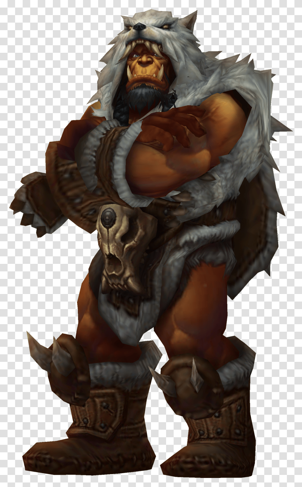 Wow Warcraft Orc Male Durotan, Figurine, Person, Human Transparent Png