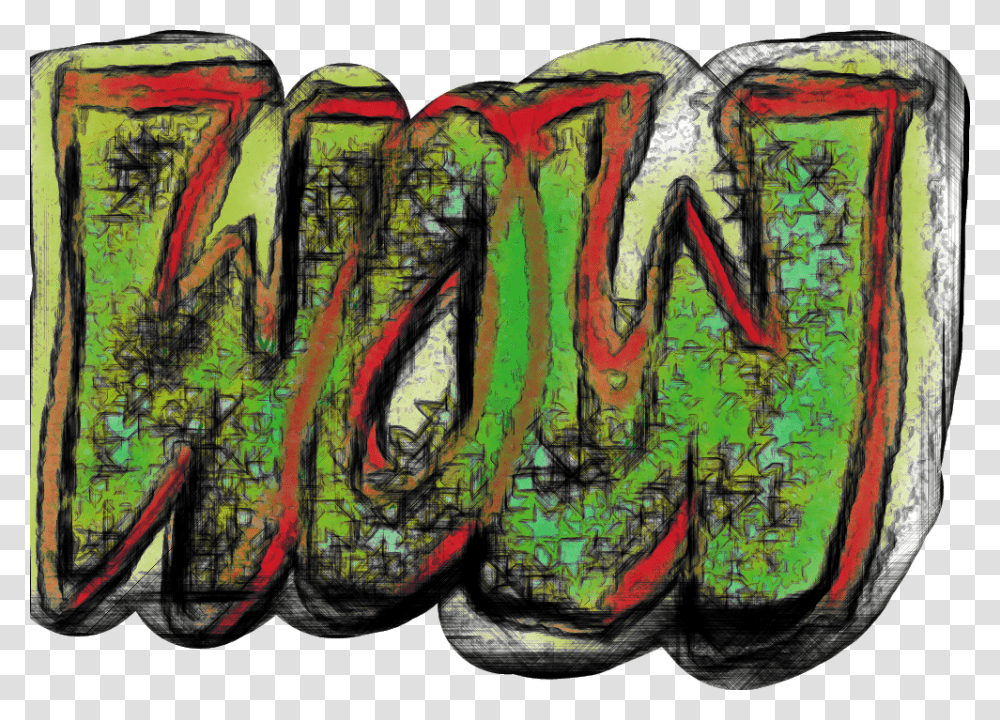 Wow Word Words Illustration, Graffiti, Painting, Mural Transparent Png