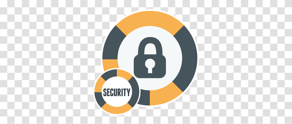 Wp Circle, Security, Tape, Lock Transparent Png