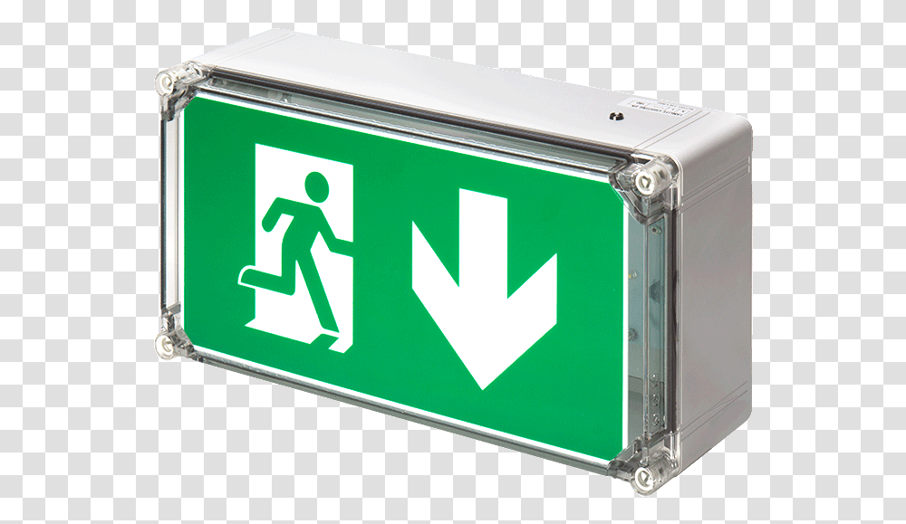 Wp Exit Box Weatherproof Emergency Exit Box Product Weatherproof Emergency Exit Signs, Road Sign Transparent Png