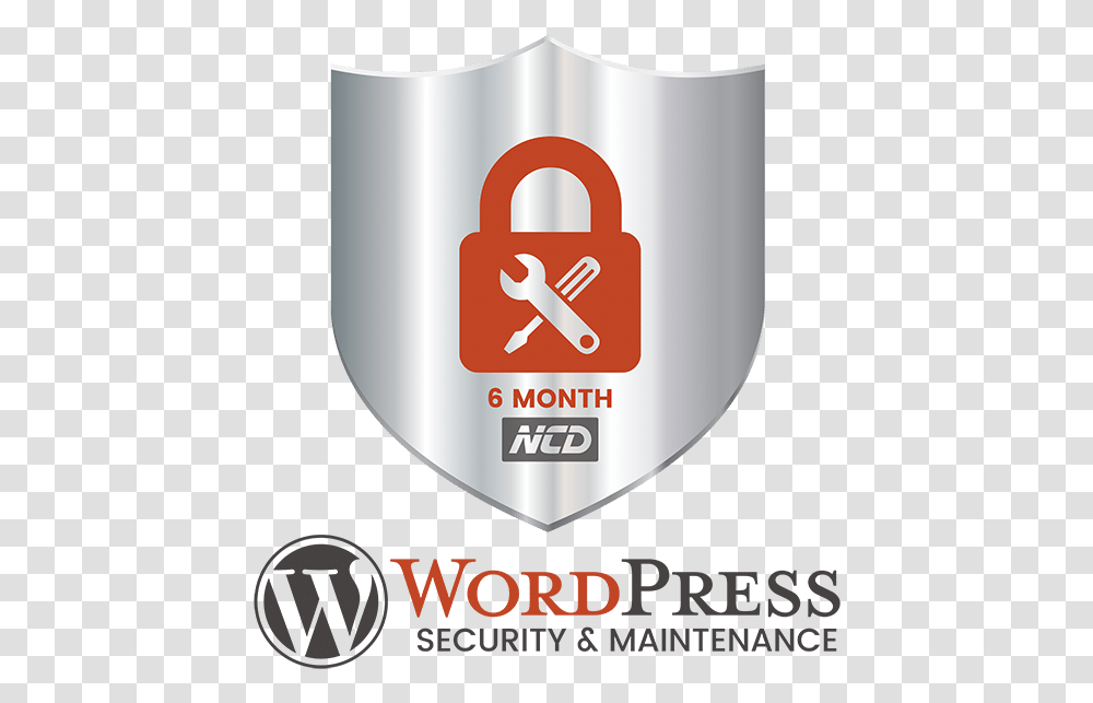 Wp Maintenance Badge 6 Month Wordpress, Poster, Advertisement, Security, Flyer Transparent Png