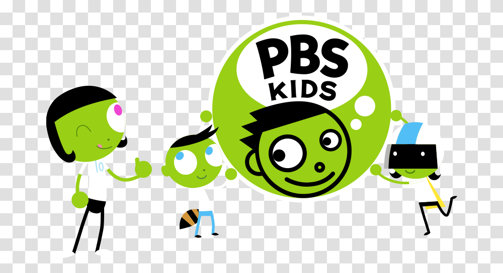 Wqpt Pbs Kids Pbs Kids Logo, Green Transparent Png