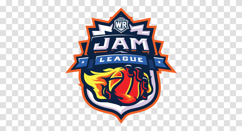 Wr Jam League Automotive Decal, Logo, Symbol, Trademark, Poster Transparent Png