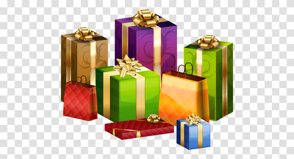 Wrapped Christmas Presents Free Christmas Gift Wrapped, Toy Transparent Png