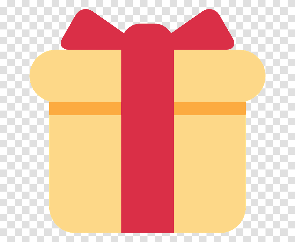 Wrapped Gift Emoji Clipart Emoticone Cadeau Transparent Png
