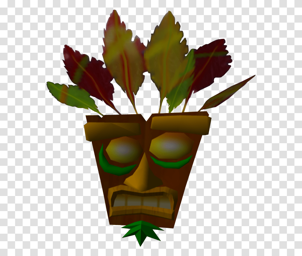 Wrath Of Cortex Aku Aku, Plant, Leaf, Potted Plant, Vase Transparent Png