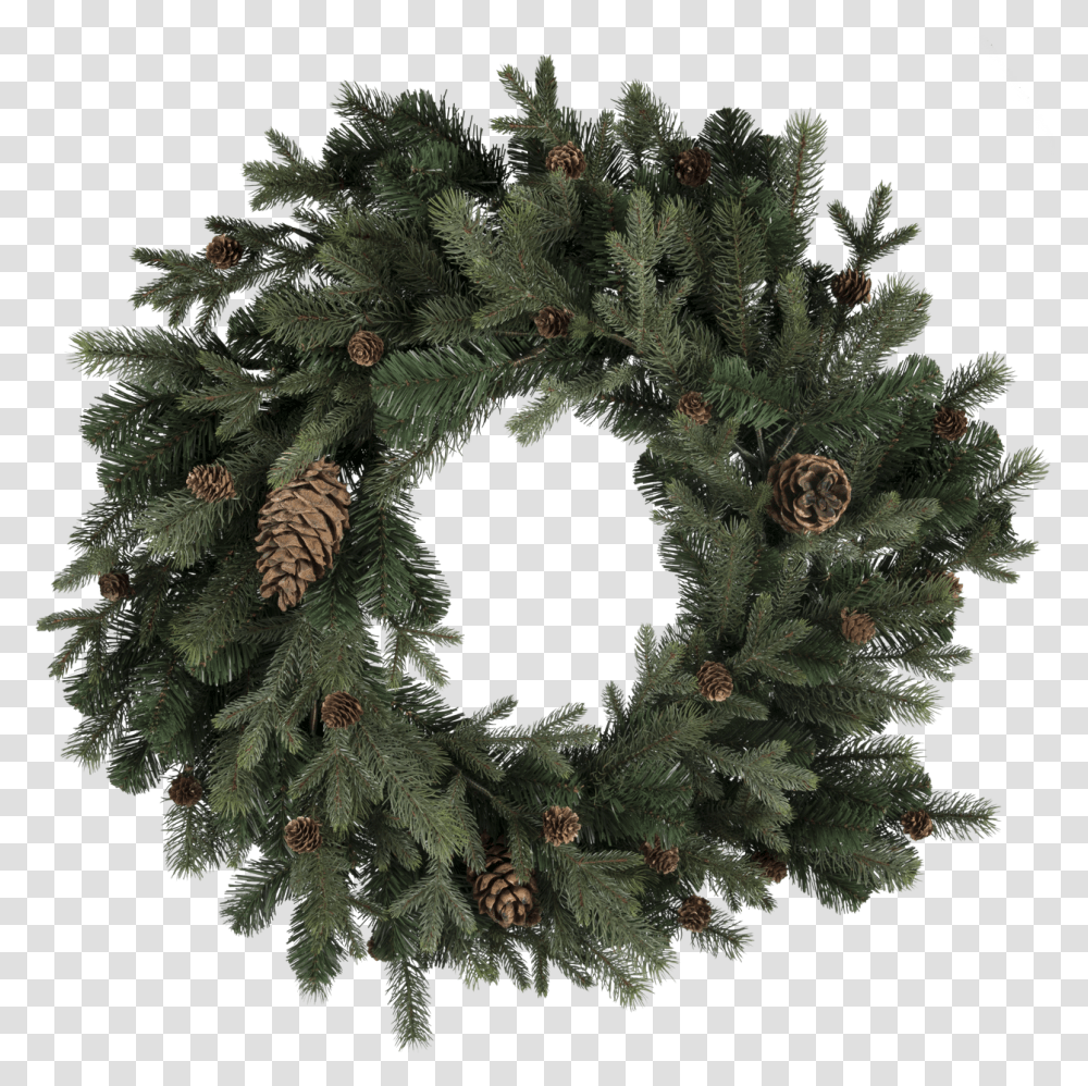 Wreath, Christmas Tree, Ornament, Plant Transparent Png