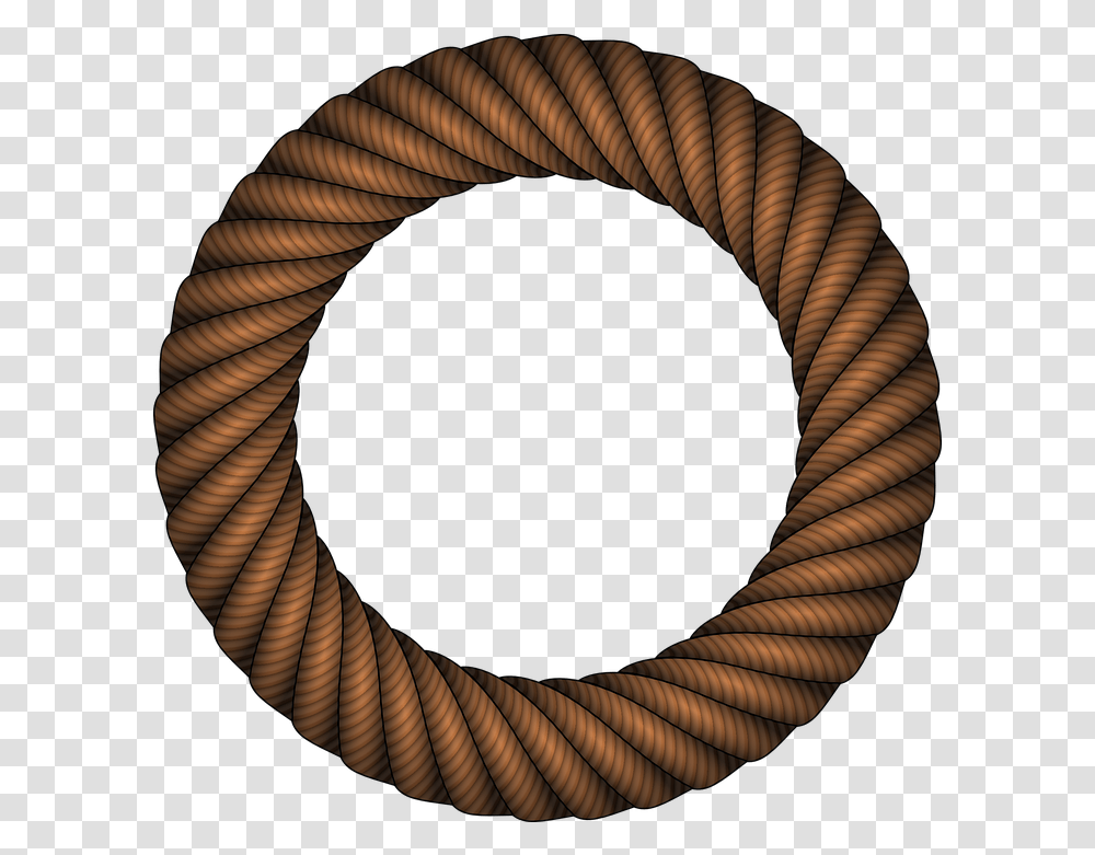 Wreath Circle Round Rope Circle, Person, Human Transparent Png