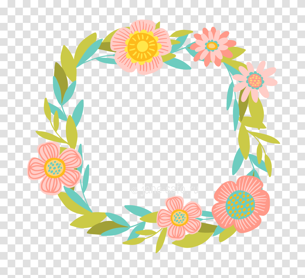 Wreath Flower Garden Roses Clip Art, Floral Design, Pattern, Oval Transparent Png