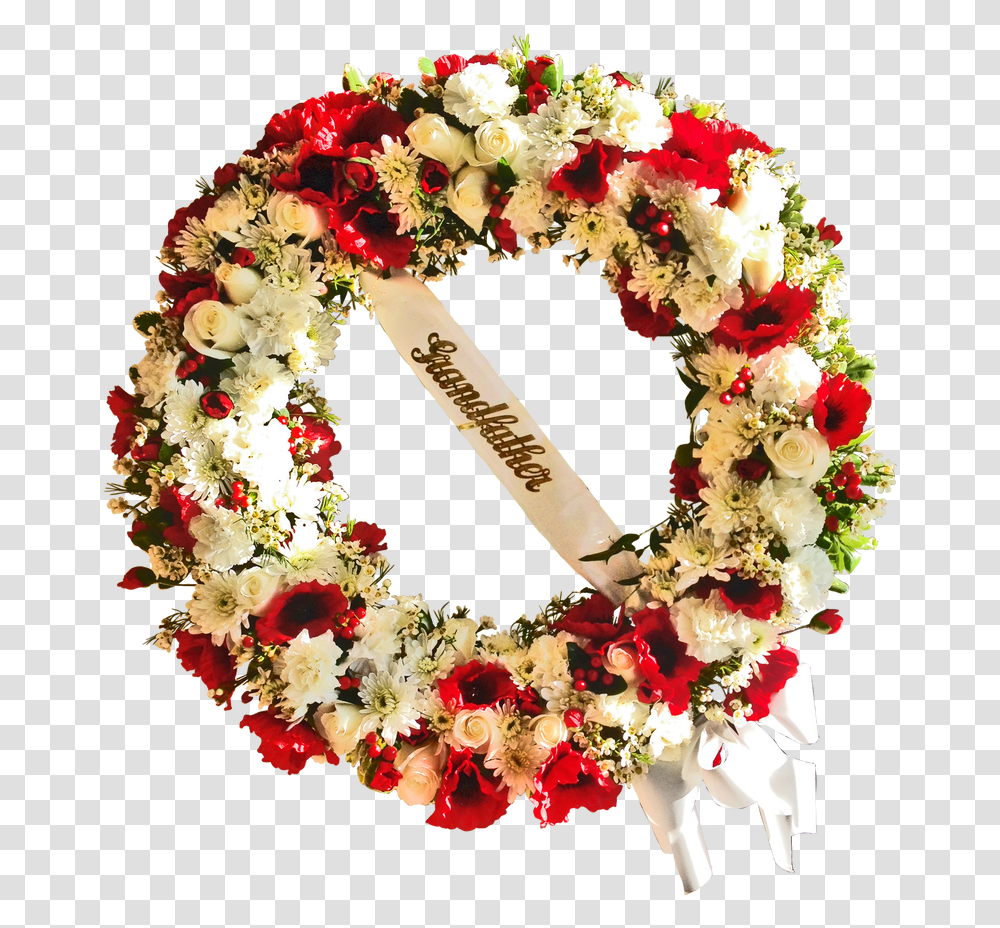 Wreath, Petal, Flower, Plant, Blossom Transparent Png