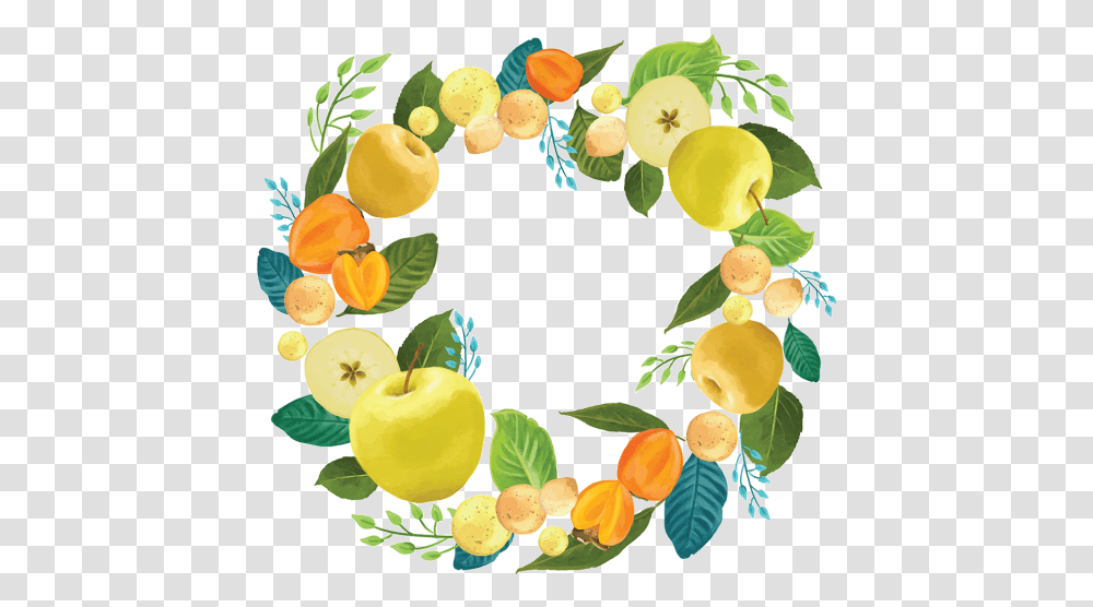 Wreath, Plant, Fruit, Food, Produce Transparent Png