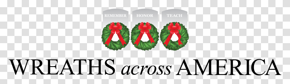 Wreaths Across America Wreaths Across America Logo, Number, Alphabet Transparent Png