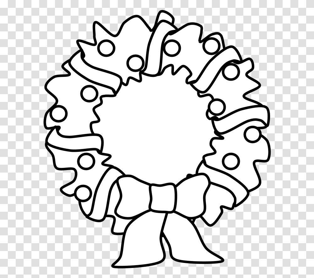 Wreaths Circle, Food, Hand, Stencil Transparent Png