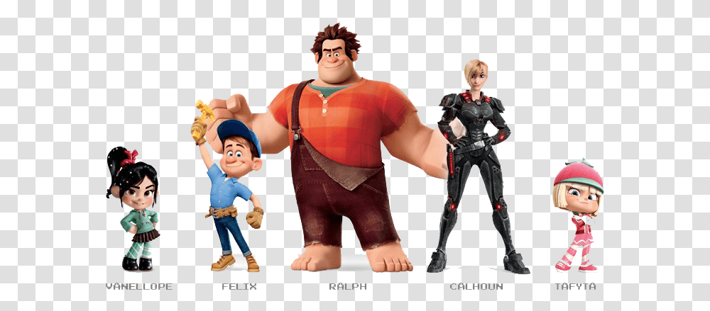 Wreck It Ralph Clipart Wreck It Ralph Names, Person, Human, People, Toy Transparent Png