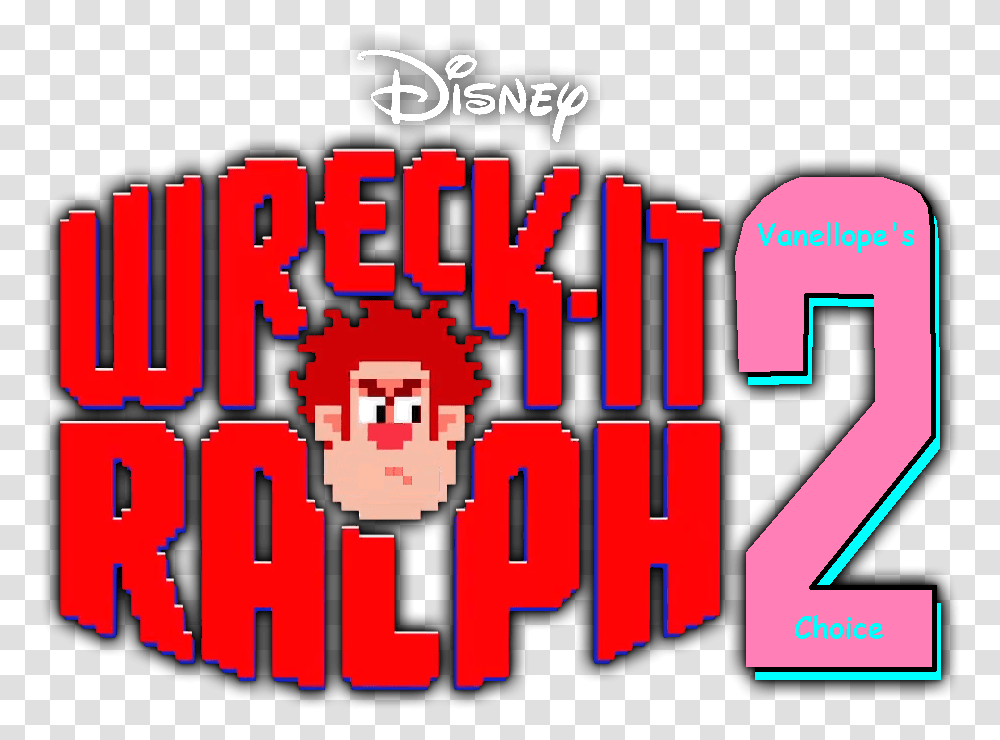 Wreck It Ralph Logo Wreck It Ralph 2 Logo, Alphabet, Label Transparent Png