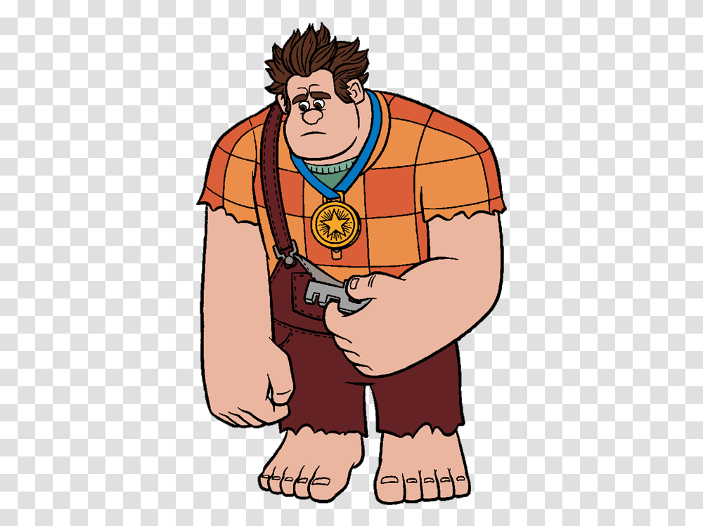 Wreck It Ralph Medal Clipart Wreck It Ralph Clipart, Person, Costume, Face, Building Transparent Png