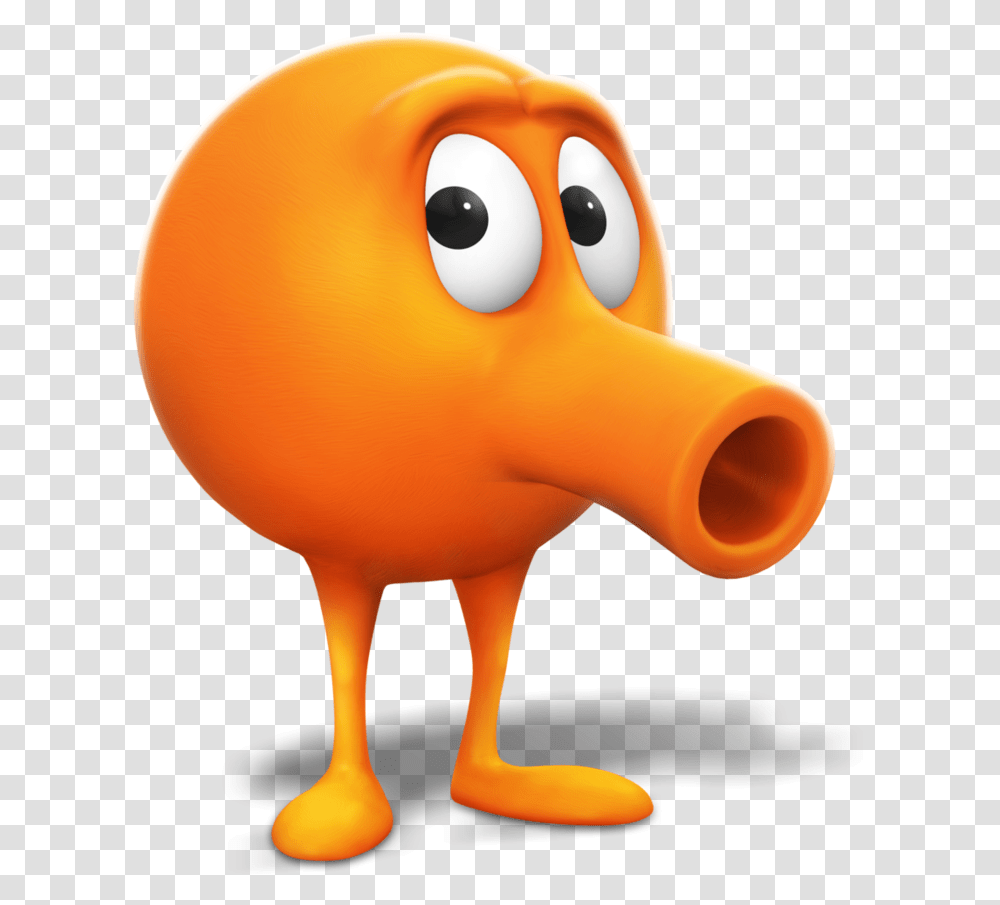 Wreck It Ralph Orange Download, Toy, Pac Man, Animal Transparent Png