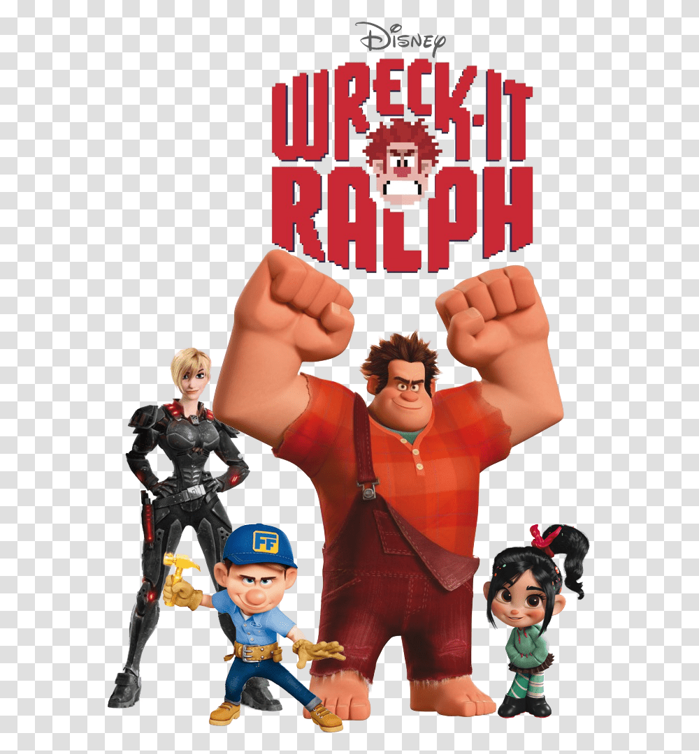 Wreck It Ralph, Person, Human, Poster, Advertisement Transparent Png