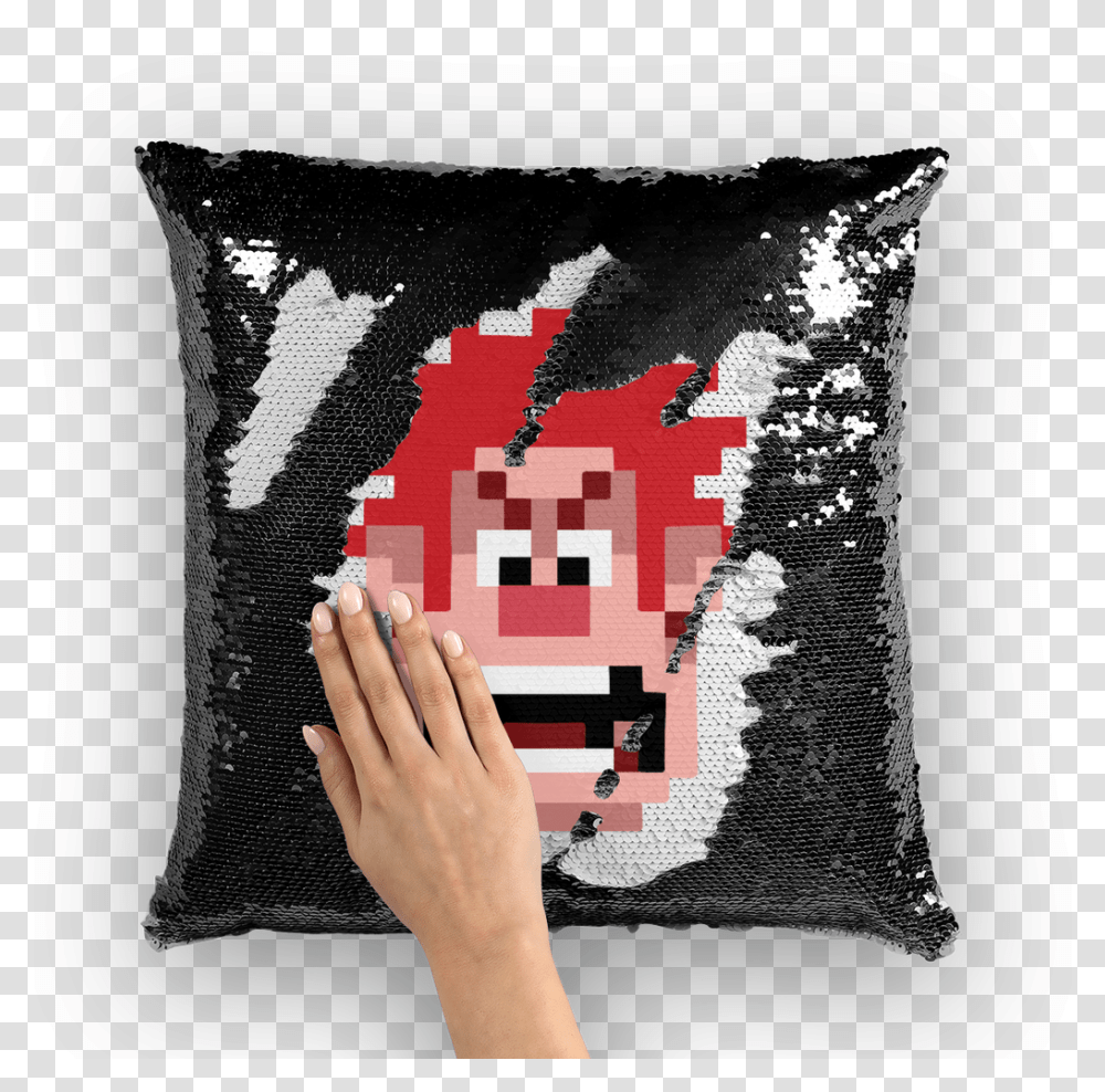 Wreck It Ralph, Pillow, Cushion, Person, Human Transparent Png