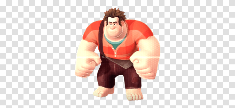 Wreck Kingdom Hearts 3 Wreck It Ralph, Figurine, Toy, Person, Human Transparent Png