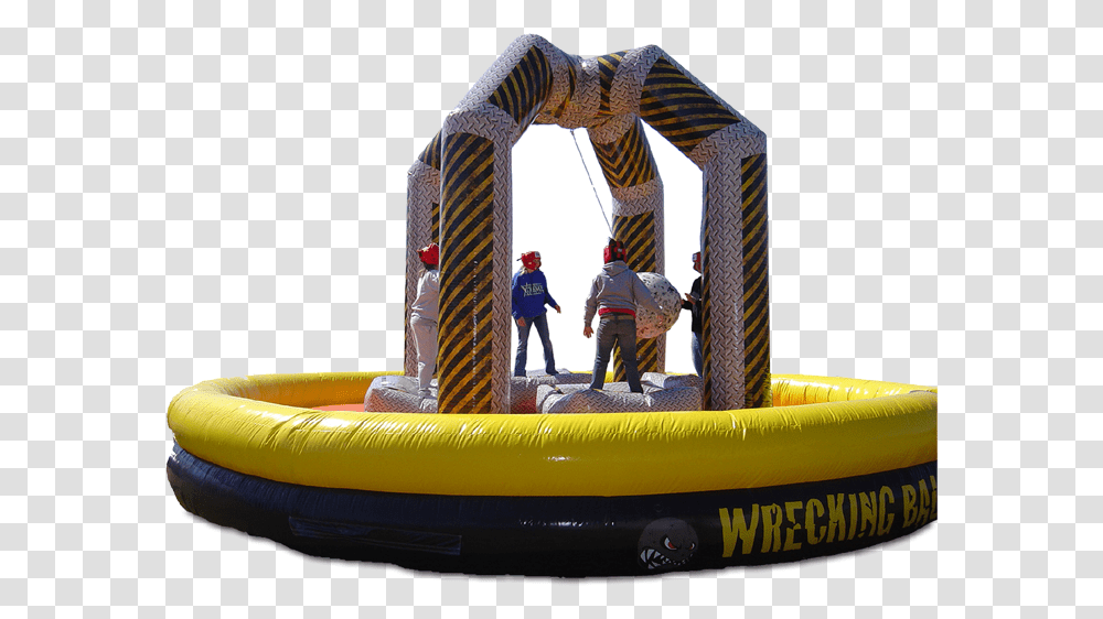 Wrecking Ball Inflatable Inflatable Wrecking Ball, Person, Human, Bed Transparent Png