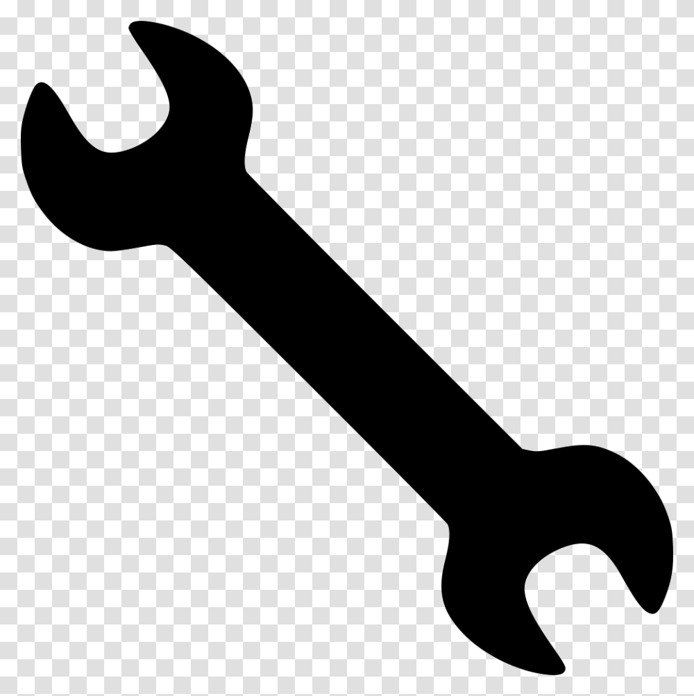Wrench Download Wrench Clipart Black And White, Axe, Tool, Hammer Transparent Png