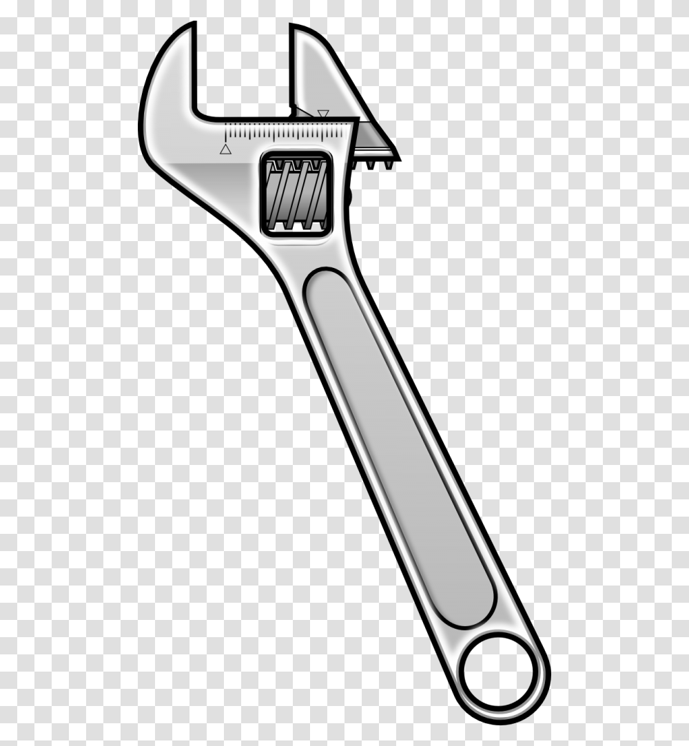 Wrench Free Adjustable Wrench Clipart, Scissors, Blade, Weapon, Weaponry Transparent Png