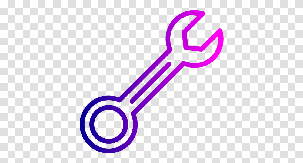 Wrench Icon Of Line Style Available In Svg Eps Ai Icon Function, Scissors, Blade, Weapon, Weaponry Transparent Png